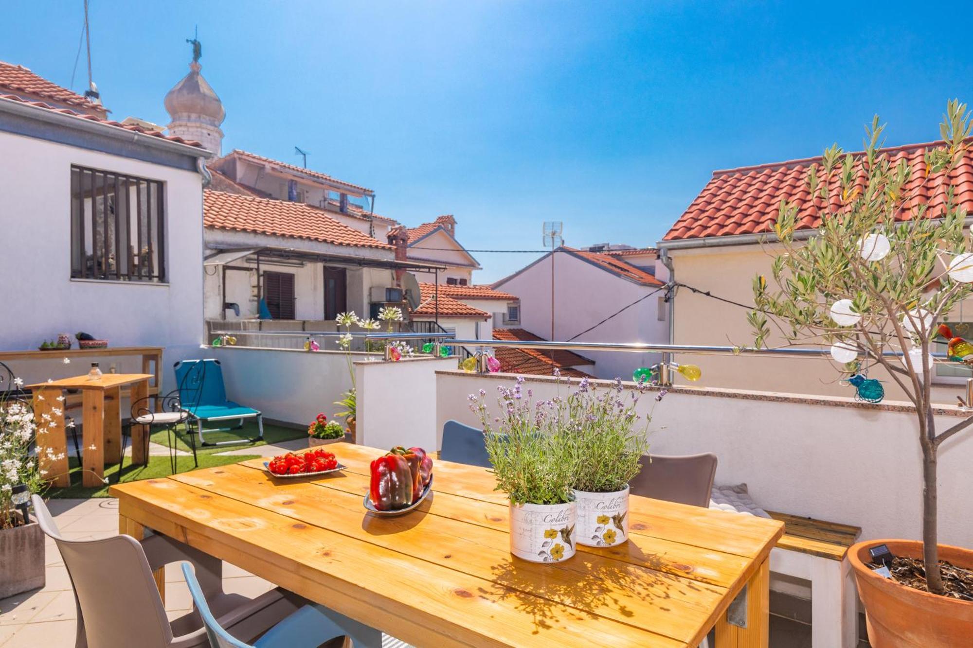 Yvonne Apartment Krk Town Exterior photo